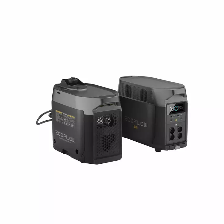 EcoFlow DELTA Pro + Smart Generator - Powerstation med extrabatteri - 8020107578 - 1