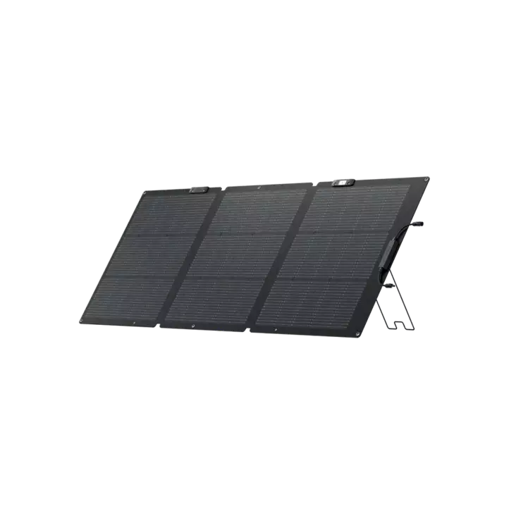EcoFlow Next Gen 160W vikbar solpanel - Powerstation tillbehör - 8020112738 - 1