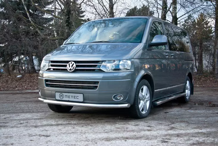 Frontrör, VW T5 2010-2015, Ø60mm, Metec - Frontrör till transportbil - 8020102588 - 1