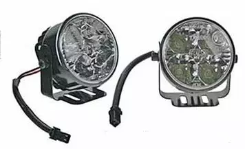 LED-varselljus serie 4LED, 12-24V - DRL varselljus - 3040120008 - 1