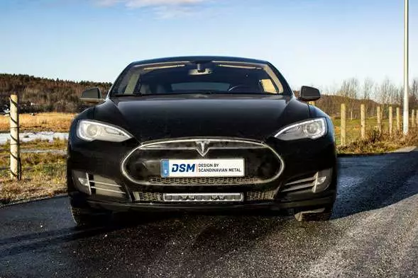 Tesla Model S Optibeam Extraljusramp med modellanpassat fäste - Tesla - 7000010228 - 1