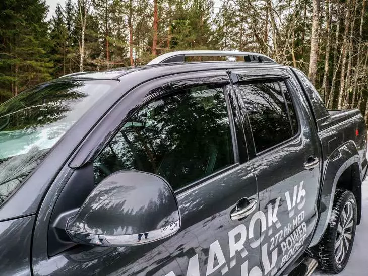 Volkswagen Amarok Vindavvisare paket fram och bakdörrar - Volkswagen - 7000010268 - 1