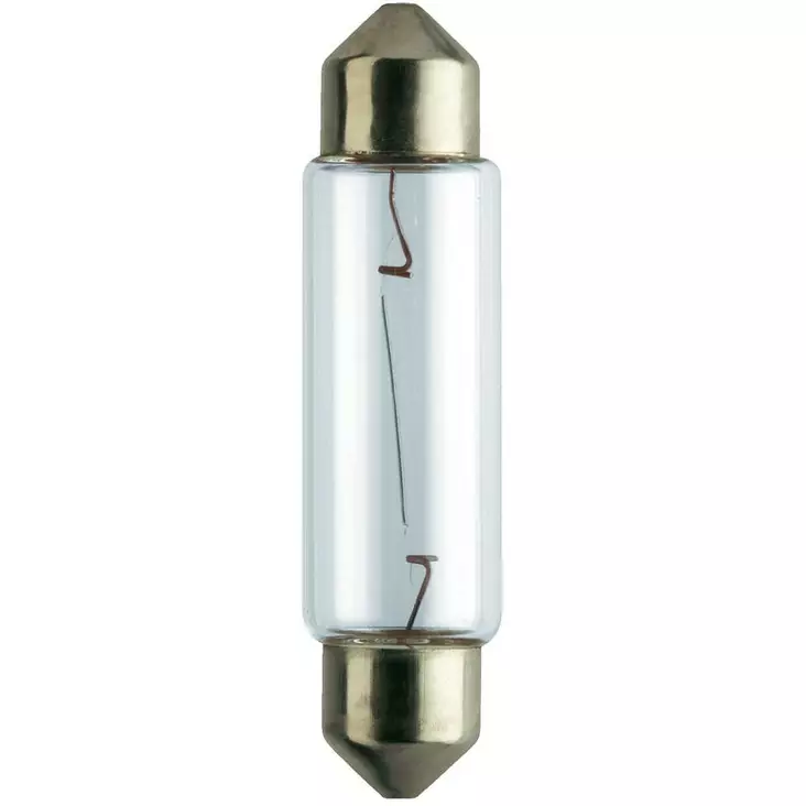 SV8.5 Glödlampa 10x36mm 10W, 24V - H2, R2, LUCAS ym. speciallampor - 4060103718 - 1