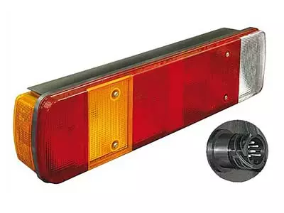 Bakljus 7-kammare, med stickpropp - Övriga bakljus - 3008000308 - 1