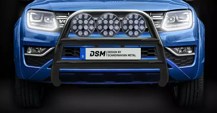 Volkswagen Amarok Frontbåge Black Series 76mm - VW - 8020101648 - 1