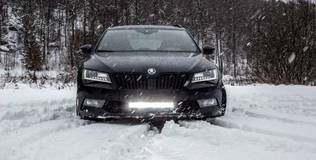 Skoda Superb 2016 2019 DSM LED ramp modellanpassat kit 2016 Skoda Superb 2016 2019 DSM LED ramp modellanpassat kit 2016