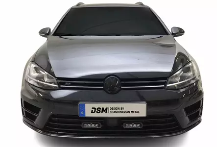 VW Golf 2st LEDramper + modellanpassat fäste - Volkswagen - 8020101009 - 2