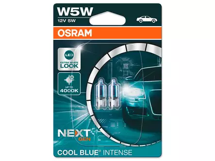 OSRAM Cool blue intense 2st W5W skyltbelysning - T10 LED-lampor - 8020105279 - 1