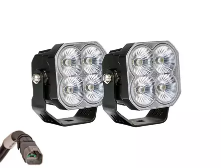 Arbetsljuspaket Truck 2-pack - Led-arbetsbelysning - 8020120809 - 1
