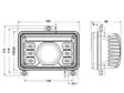 LED-strålkastare Bullboy Agriline 90W - Led-arbetsbelysning - 8020104169 - 3