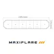 Maxiflare 1400 Blixtljusramp Varningsljusramp - Blixtljusramper LED - 4080220479 - 5