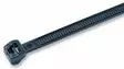 Buntband 4,8 x 290mm, med metall lås, svart 100st - Buntband - 3050120409 - 1