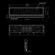 Strands Nuuk E-Line Black Nummerplåts LED-ramp - LED-ramper - 8020112699 - 6