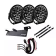 3-Pack W9 Phoenix 9" DARK EDITION extraljuspaket - LED-extraljus - 8020104289 - 1