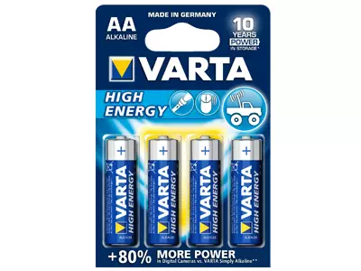 AA-batteri Varta High Energy - Batterier ej laddbara - 8020103779 - 1