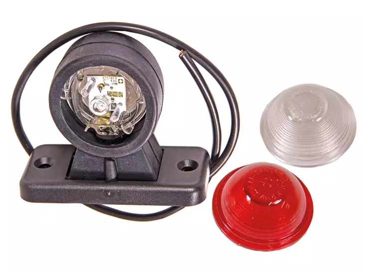LED positionsljus med gummihandtag omega, Italien - Led-positionsljus med gummiarm - 4040110039 - 2