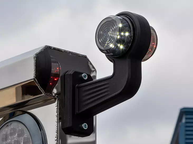 Optibeam Dark Phantom vit markeringsmodul, 70 mm Ø, 5 m - Blixtljus - 8020120979 - 1