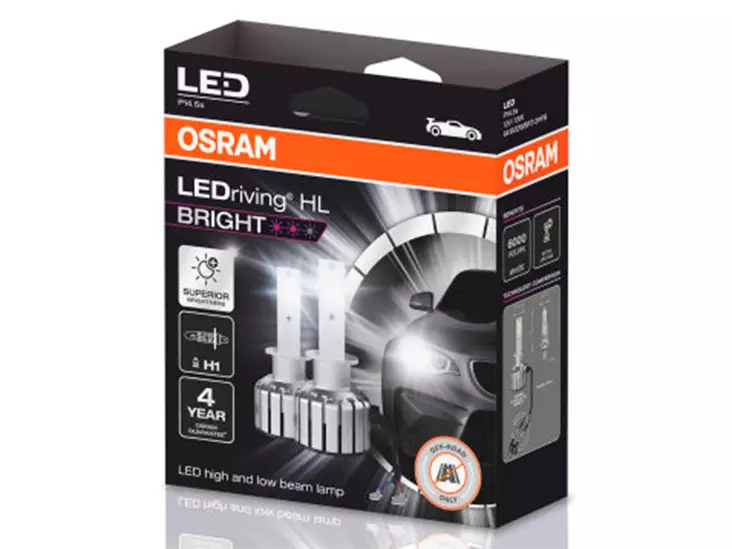 Osram HL Bright H1 LED-lampa, par - LED konverteringskit - 8020107779 - 1
