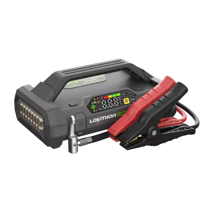Starthjälp – Lokithor JA3000 PRO – 3000A, 12V, 150 PSI kompressor, LiFePO4 - Startbooster - 8020120509 - 1