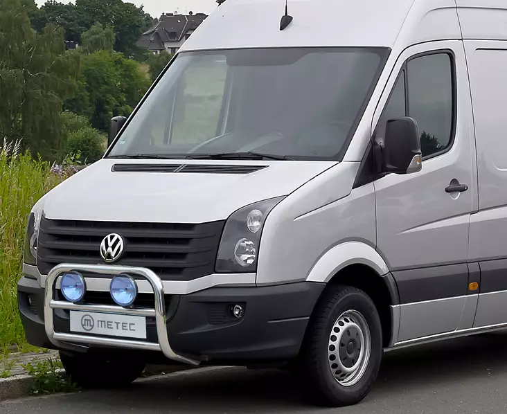 Frontbåge, Volkswagen Crafter 07-16, ECE-godkänd - Frontbåge till transportbil - 8020102099 - 1